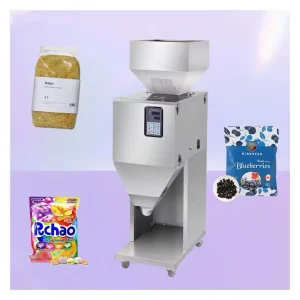 Single-Head Semi-Automatic Filling Machine for Food, Grains, Beans, Tea and Powder in Plastic or Paper Bags