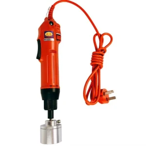 Small Scale Handheld Plastic Bottle Sealing Capping Machine Screw Capper