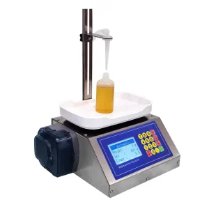 Small Semi Automatic Numerical Control Liquid Filling Machine Perfume Weighing Filling Machine Anti Drip