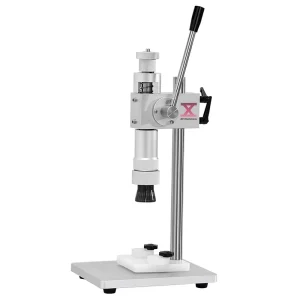 Small Tabletop 13/15-Hole Crimping Machine Spray Nozzle Collar Press-On Capper for Perfume Bottles