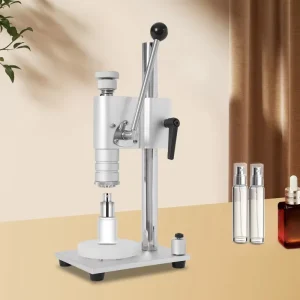 Source Factory Semi-Automatic Manual Glass Perfume Bottle Crimping Capping Machine 13mm/15mm