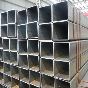 Square Black Carbon Steel Tube 25×25 20×20 20×40 60×60, Annealed, for Fencing