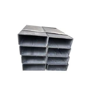 Square Rectangle Hollow Iron Welded Black Steel Pipe Tube for Metal Product Welding