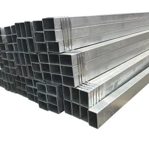Square Rectangular Galvanized Steel Tube 20×20 40×40 50x50mm for Structural Support