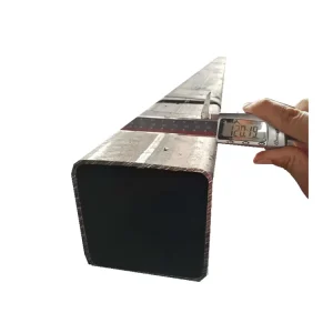 Square Tube Carbon Steel Pipe Black Hollow Section Carbon Steel Q235 Square Metal Tube