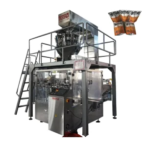 Stand up Pouch Filling and Sealing Machine Snack Food Doypack Pouch Packaging Machine