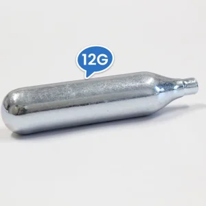 Steel CO2 Cartridge 12g 88g 90g 95g Unthreaded Paintball Refillable Tank Mini Air Gas Cylinder for Outdoor Games