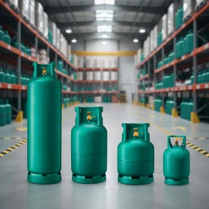 Steel LPG Cylinder Lightweight Explosion-Proof Household Commercial Use 24L Capacity 34bar Pressure