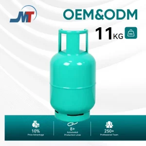 Steel Low Pressure LPG Gas Cylinder 11kg ISO 9001 Certified for South African Market