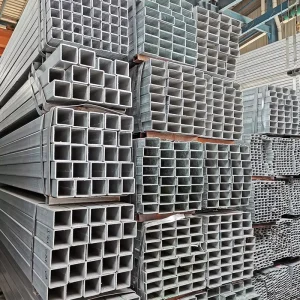 Structural Galvanized ERW Rectangle Tube 60x120mm 1.2mm EMT Oil Pipe Welding