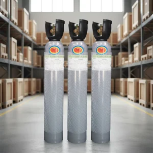 Supplier 49-Liter DOT Type Gas Cylinder for Ultra-Pure Xenon (Xe) 99.999% 5N 5.5N 6N Grade