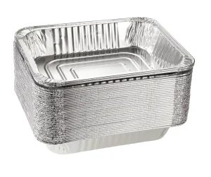 Supply Disposable Aluminum Foil Container Tray Aluminum Foil Lunch Box for Food Packaging