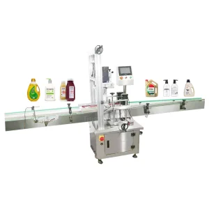 TS180 Automatic High Speed Bottle Capping Machine Screw Capper for Plastic Glass Bottle Packing Machine