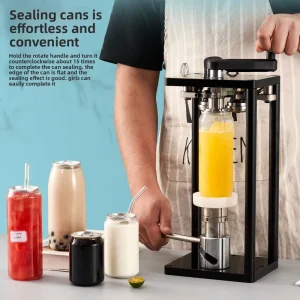 TY15 Celebrity Popping Bottle Cap Milk Tea Bottle Manual Capping Machine Easy to Open Can Machine Sealing Machine