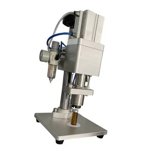 Tabletop Electric Oral Liquid Vial Capping and Crimping Machine for Flip-Top Caps