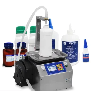 Tenshine multi function packaging machine liquid Bottle Water weighing liquid filling machine Bottle Weighing Filler Machine