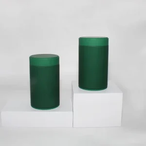 Tin Cans 30g 50g 80g Metal Sealed Container for Matcha Powder Coffee Tea Ring Pull Lid Screw Top for Candies Chocolate Storage