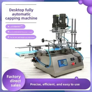 Vertical Bottle Cap Sealer and Desktop Capping Machine