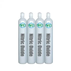 WIN Q Portable Seamless Steel Cylinder Nitric Oxide Gas Cylinder for Industrial Gas 40L Capacity 150 Bar Pressure