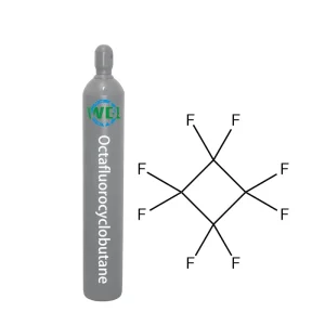 WIN Q Y cylinder Steel C4F8 Gas Cylinder for Semiconductor Industry Model E 166 MPa Pressure