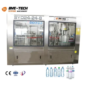 Washing Filling Capping Machine Professional Services Automatic Bottle Drinking Water Filling Machine