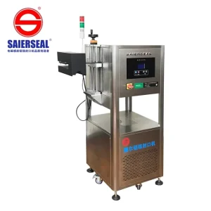 Water-Cooling Tunnel Round Bottle Aluminum Foil Induction Sealing Machine with Sensor Head
