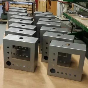 YW Hardware Precision Custom Metal Cases Boxes Shell Aluminum Carbon Steel Stainless Steel Sheet Metal Fabrication