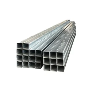 Zinc Steel ERW Metal Iron Hot Dip Galvanized Square Pipe Tube for Building and Industry