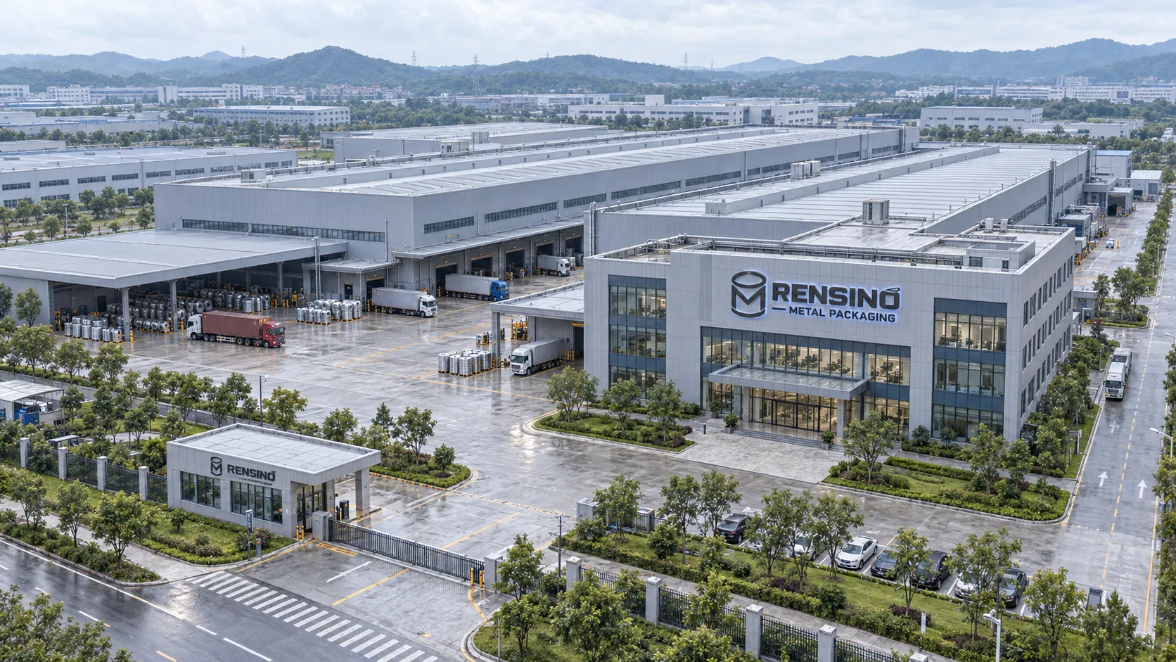 Large-scale manufacturing campus
